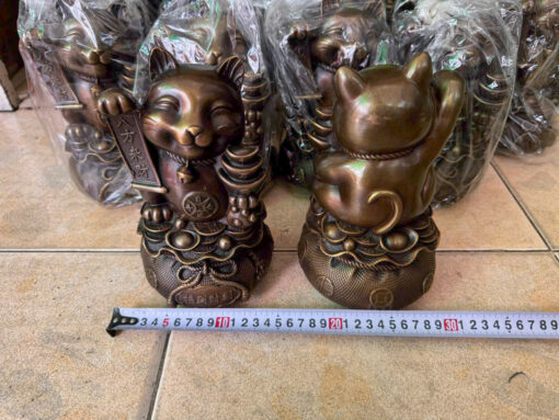 Mèo thần tài bằng đồng - Ảnh 5