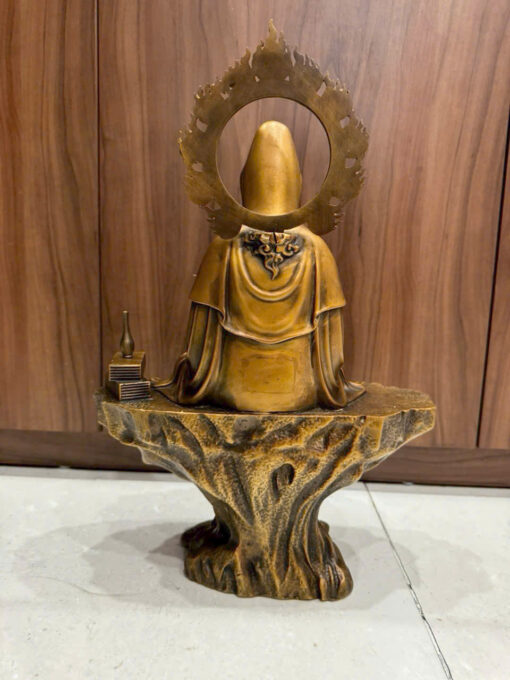 Tượng đồng Quan Âm vi tiếu ( tự tại) - Ảnh 5