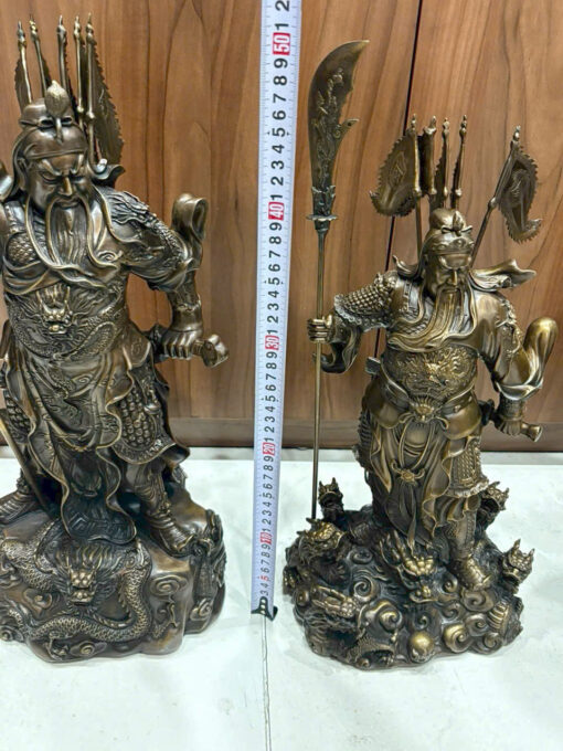 Tượng đồng Quan Công đứng ngũ kì - Ảnh 3