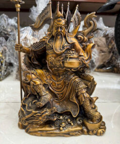 Tượng đồng Quan Công ngồi ngũ kì
