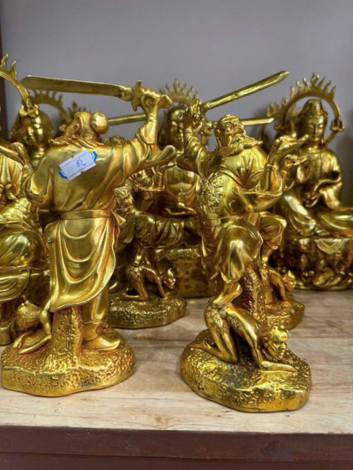 Tượng đồng chung quỳ 20cm - Ảnh 4