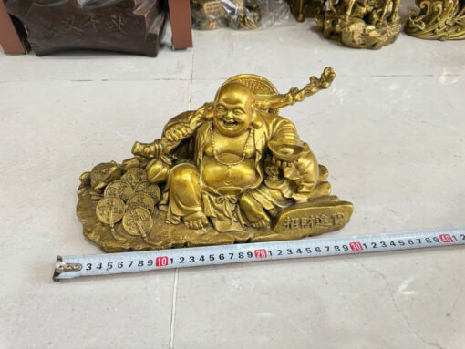 Tượng đồng di lac bệt vàng