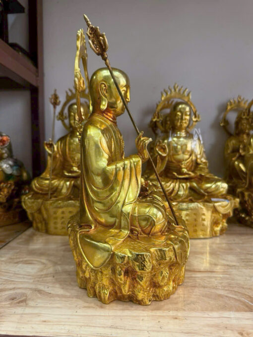Tượng đồng đia tạng 30cm