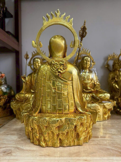 Tượng đồng đia tạng 30cm - Ảnh 3