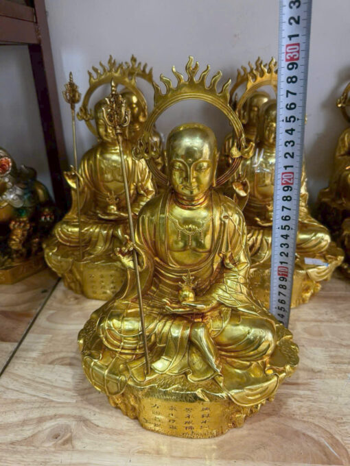 Tượng đồng đia tạng 30cm - Ảnh 4