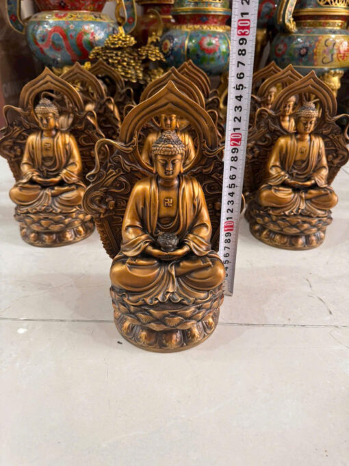Tượng đồng dược sư hào quang - Ảnh 3