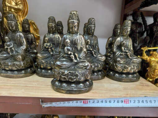 Tượng đồng quan âm tống tử