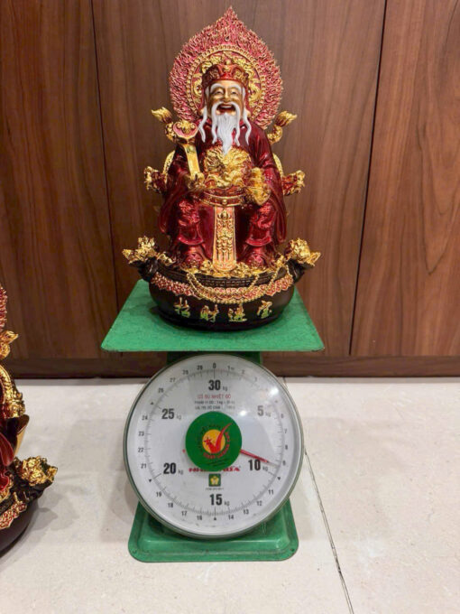 Tượng đồng tài lá đề địa vẽ thủ công - Ảnh 8