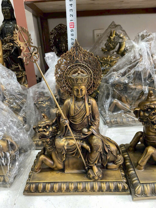 Tượng đồng Địa Tạng đế thính - Ảnh 5