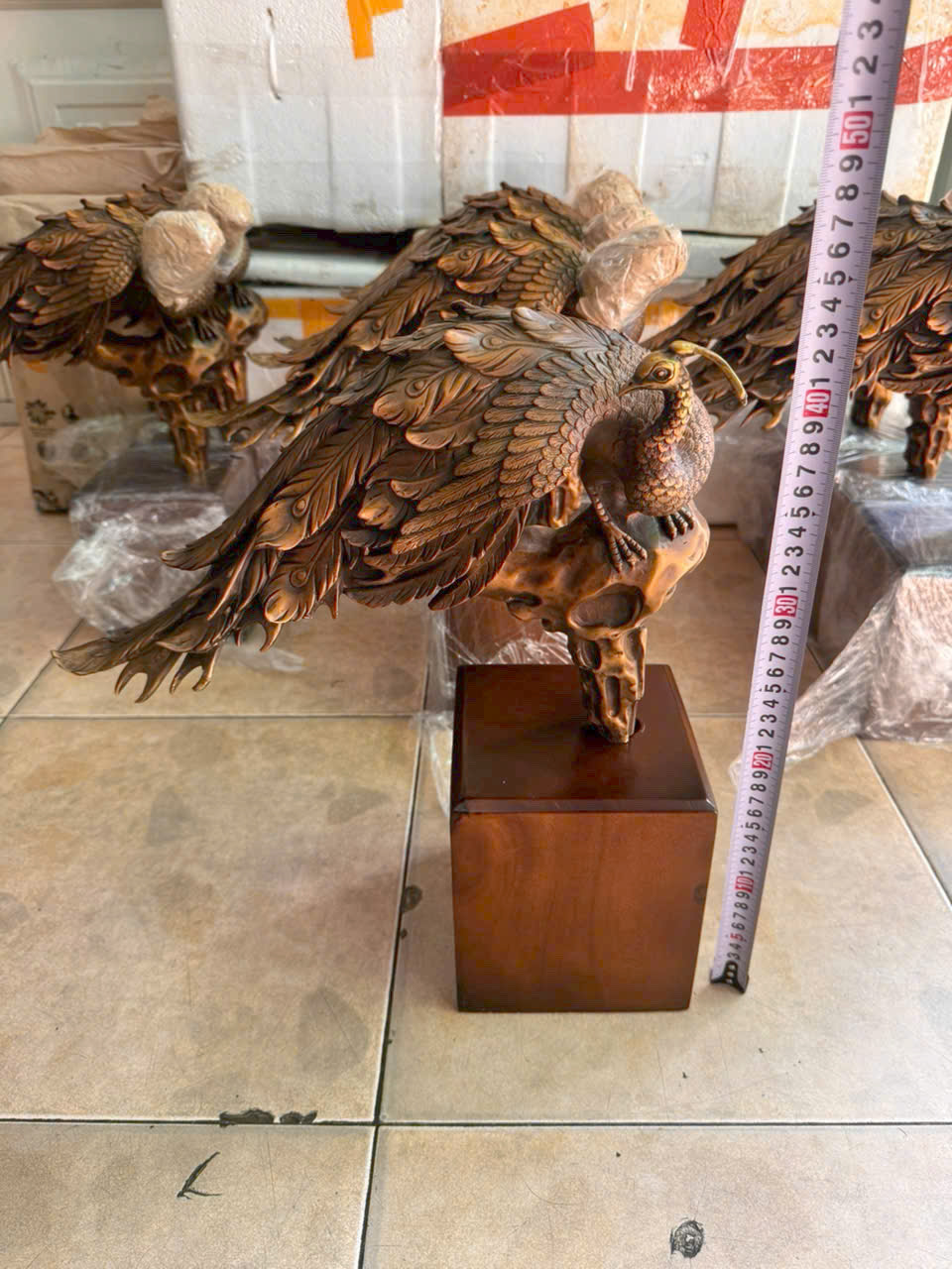 Tượng chim đồng hỉ tước - Ảnh 7