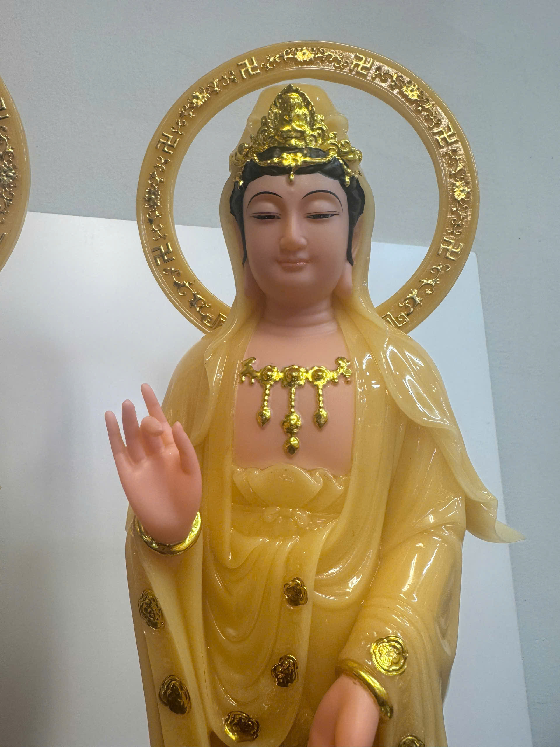 Tây Phương Tam Thánh Đứng Thạch Anh - Ảnh 15