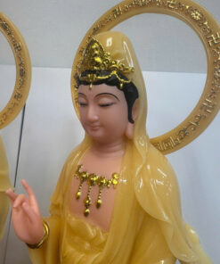 Tây Phương Tam Thánh Đứng Thạch Anh - Ảnh 13