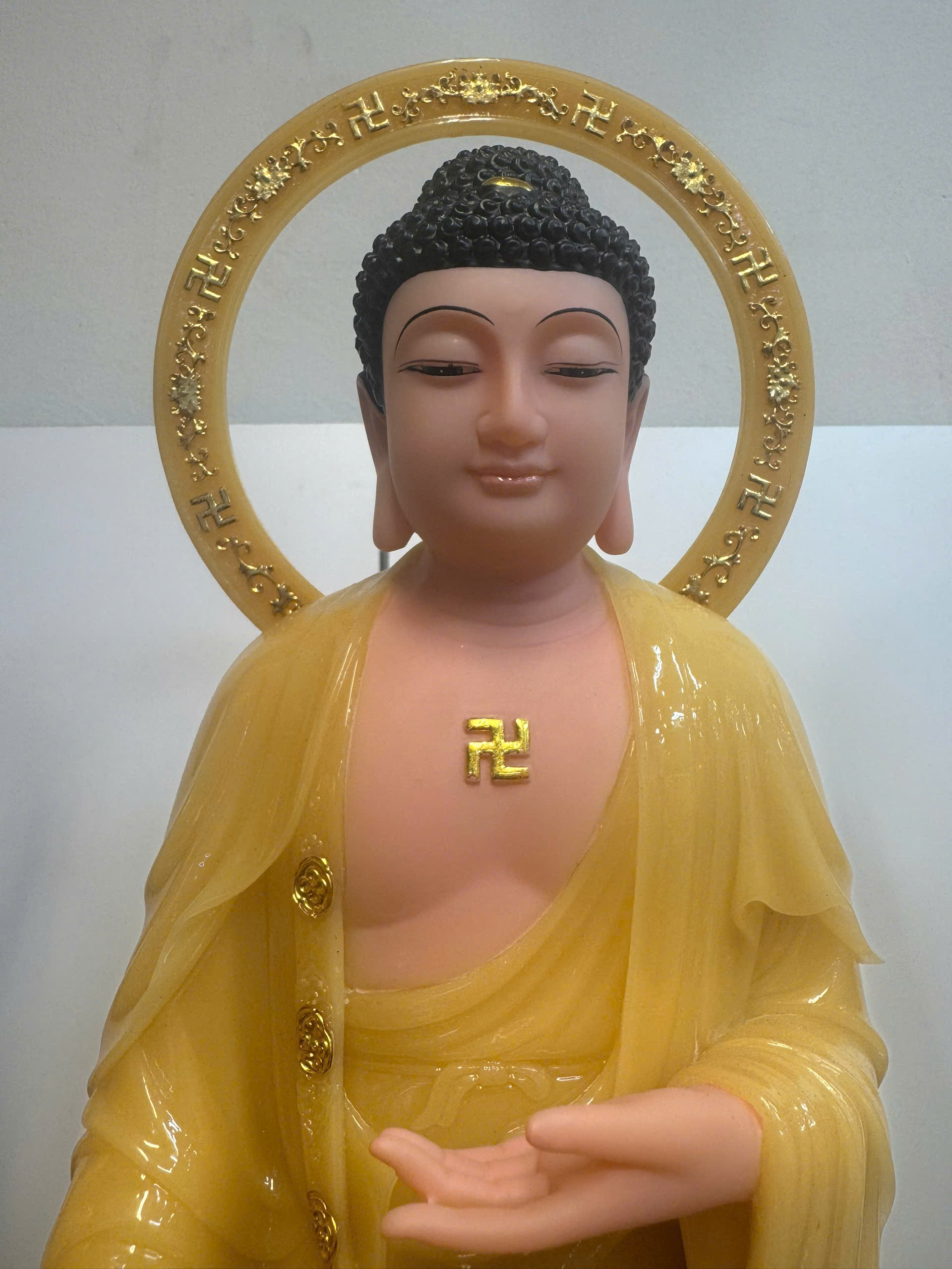 Tây Phương Tam Thánh Đứng Thạch Anh - Ảnh 12