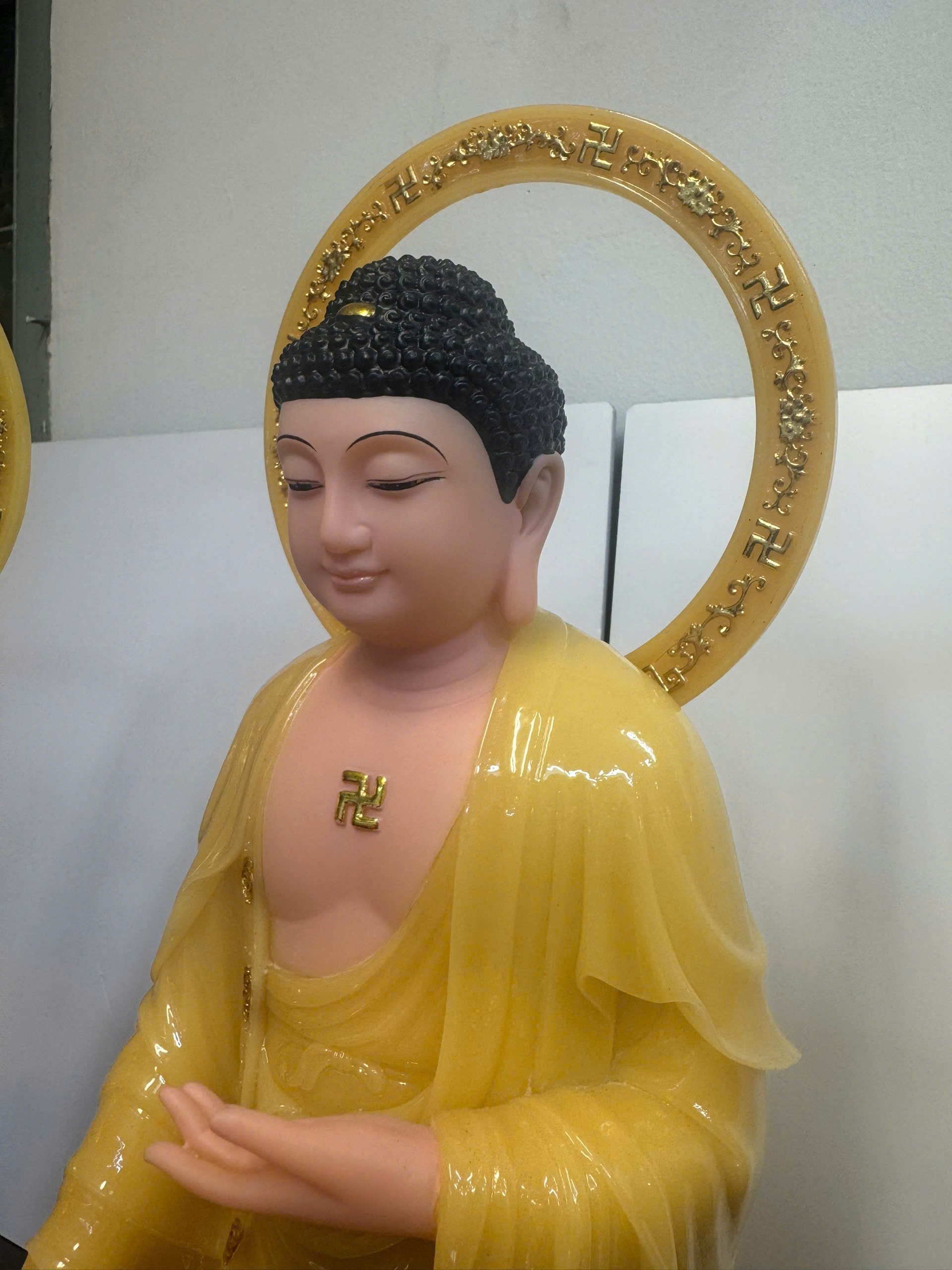Tây Phương Tam Thánh Đứng Thạch Anh - Ảnh 10