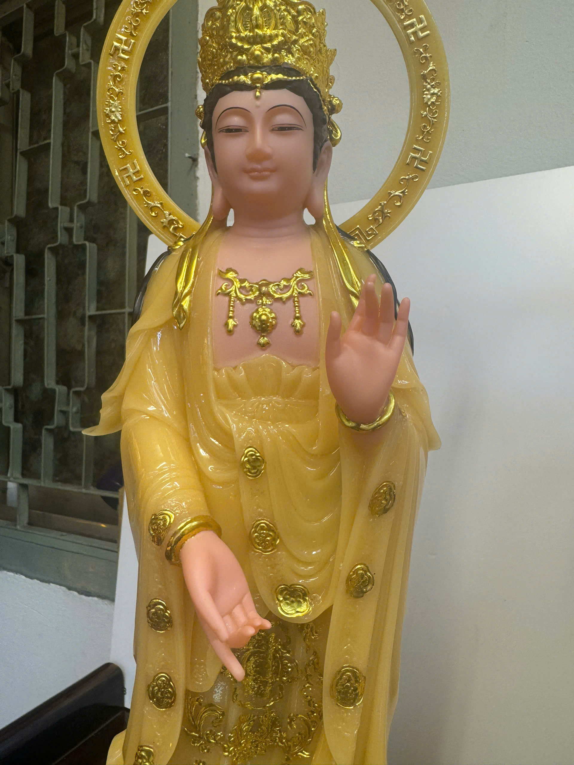 Tây Phương Tam Thánh Đứng Thạch Anh - Ảnh 9