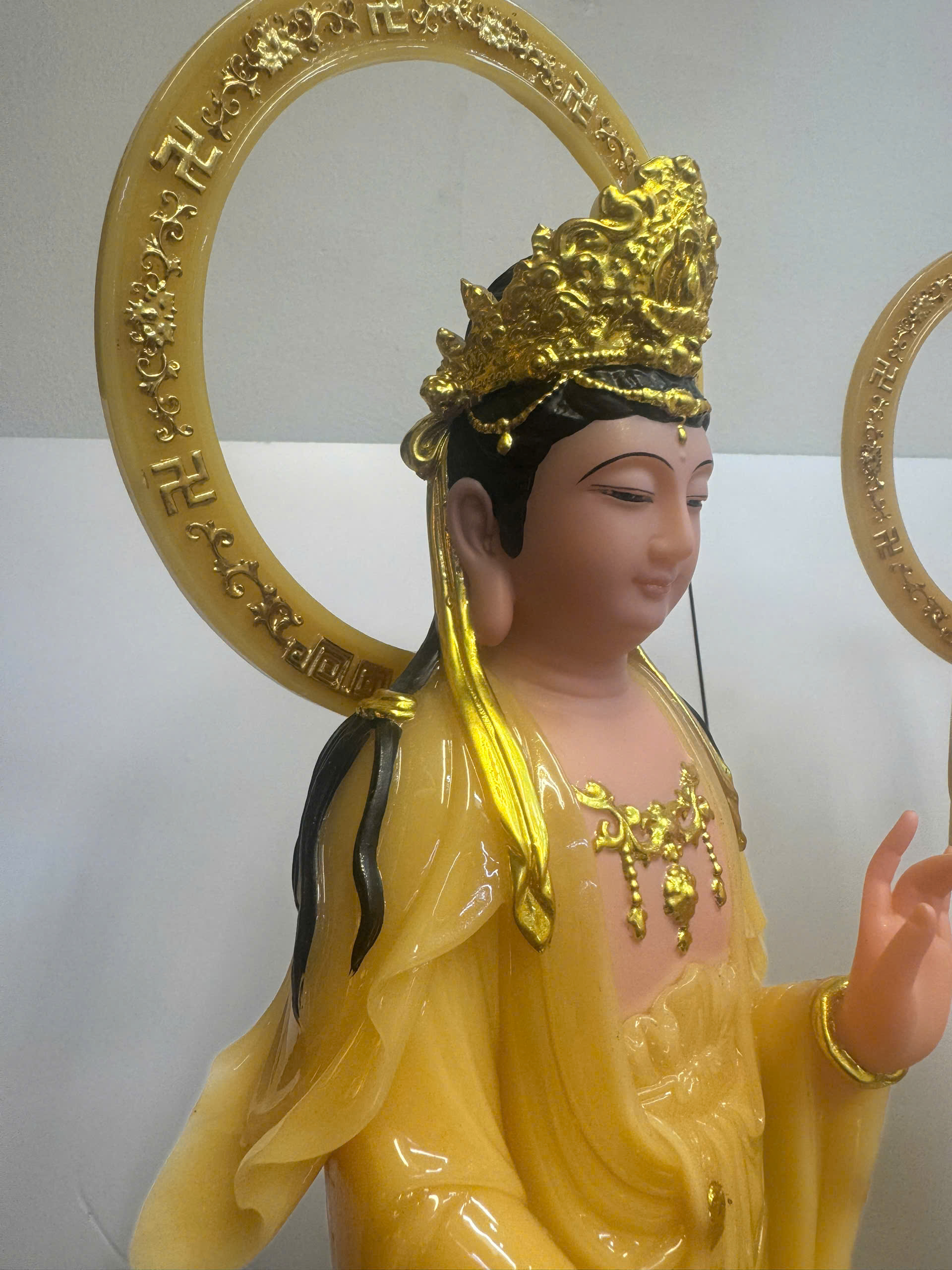 Tây Phương Tam Thánh Đứng Thạch Anh - Ảnh 8