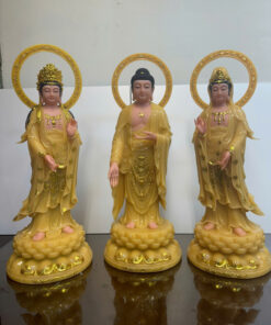 Tây Phương Tam Thánh Đứng Thạch Anh - Ảnh 3